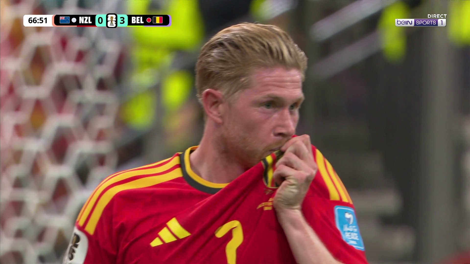 Coupe du Monde : De Bruyne place la Belgique à la première place !