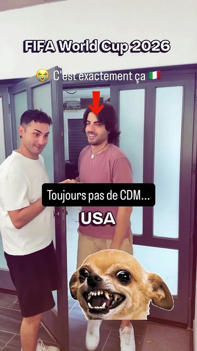 🇮🇹 Malheureusement pas de Coupe du Monde de la Fifa 2026 pour l'Italie pour la 3ème fois d'af.mp4