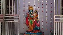 ✨ রাধাকৃষ্ণের অপূর্ব সাজ  আজকের বিশেষ আয়োজন,Radha Krishna