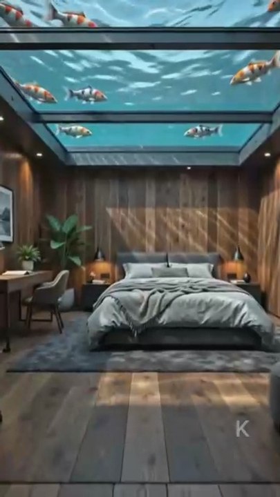 TURNING SWIMMING POOL UNDERGROUND INTO A LUXURY BEDROOM