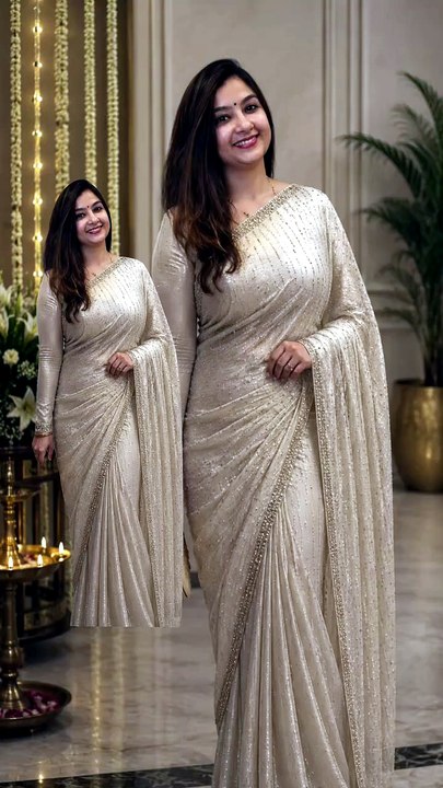 Viral cocktail Partywear designer Saree in India at Best Price