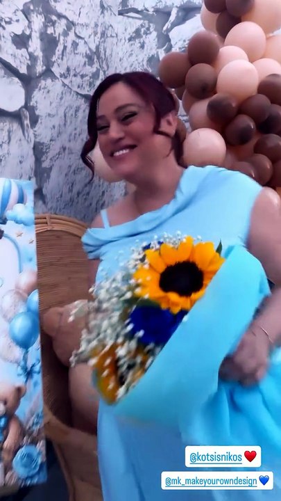 Tο baby shower της Μπάγιας Αντωνοπούλου και του Νίκου Κώτση
