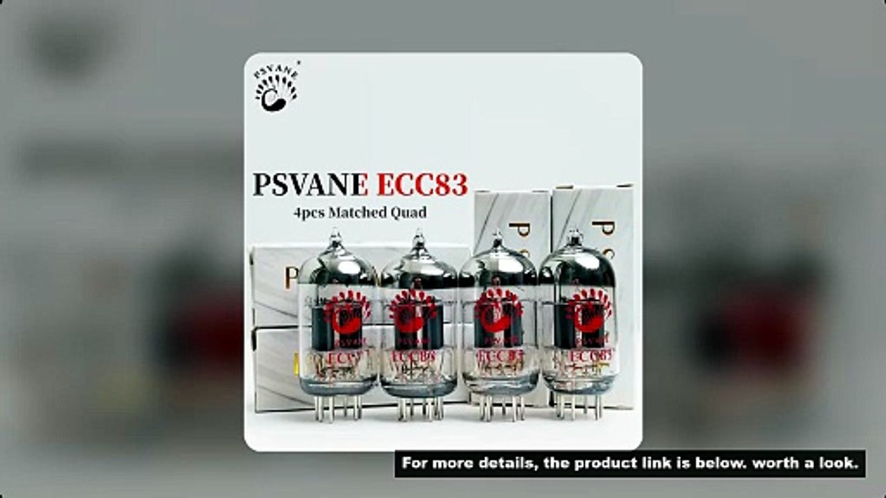 PSVANE Vacuum Tube ECC83 12AX7 12AU7 ECC82 ECC81 12AT7 EL84 Electronic Precision Matching Amplifier