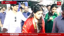 శ్రీవారి సేవలో "మహానటి" - భర్తతో కలిసి మొక్కులు చెల్లించుకున్న కీర్తి సురేశ్