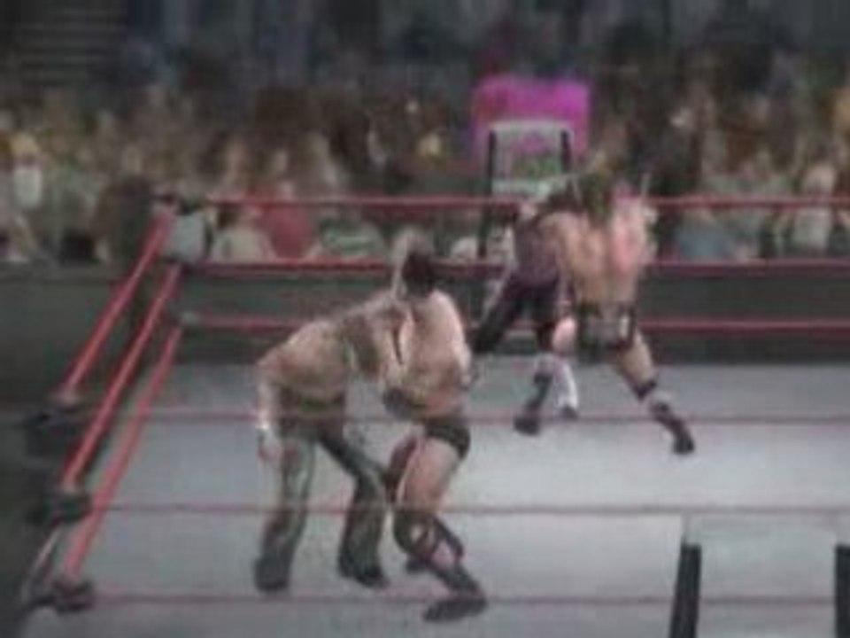 Bret Hart & The Rock vs. D-X