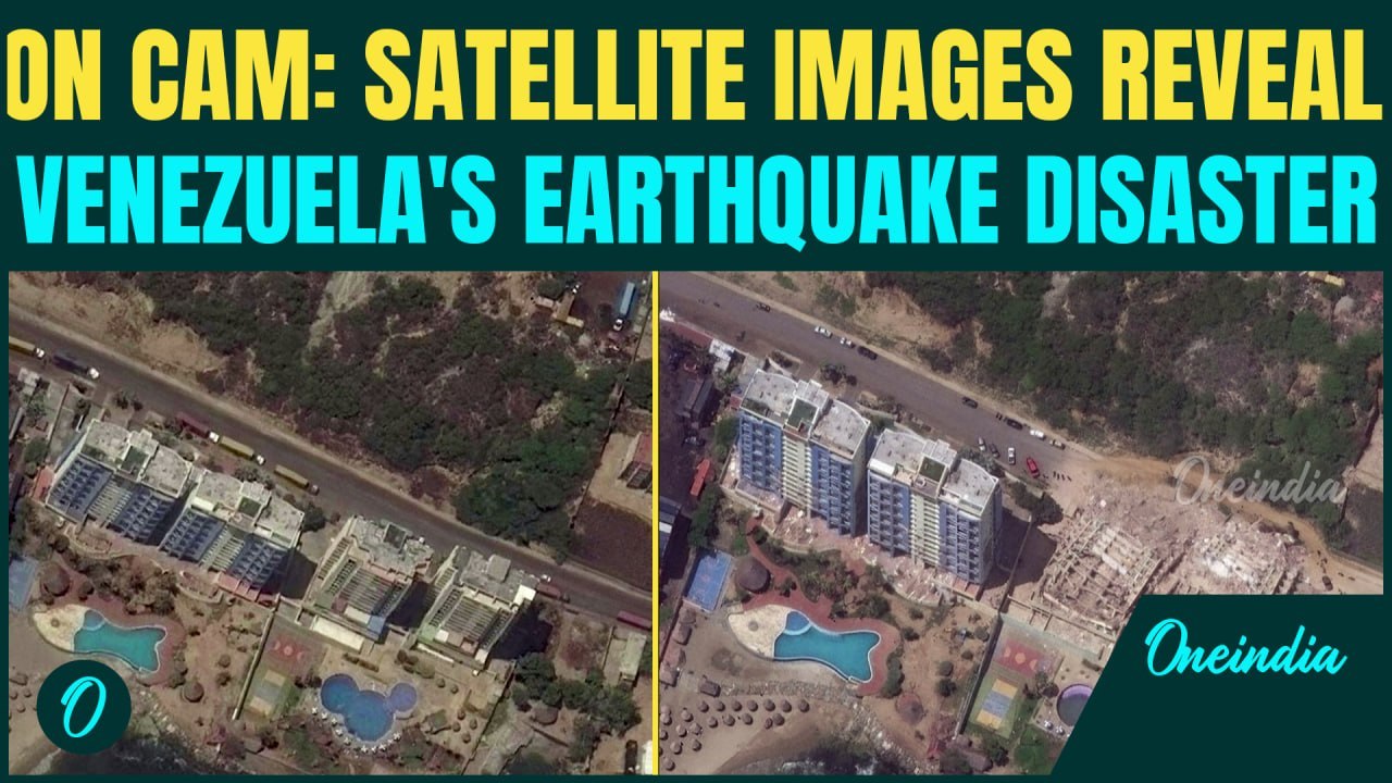 Venezuela Earthquake SHOCKING Before and After VIDEO: Venezuela FLATTENED After Massive Earthquakes