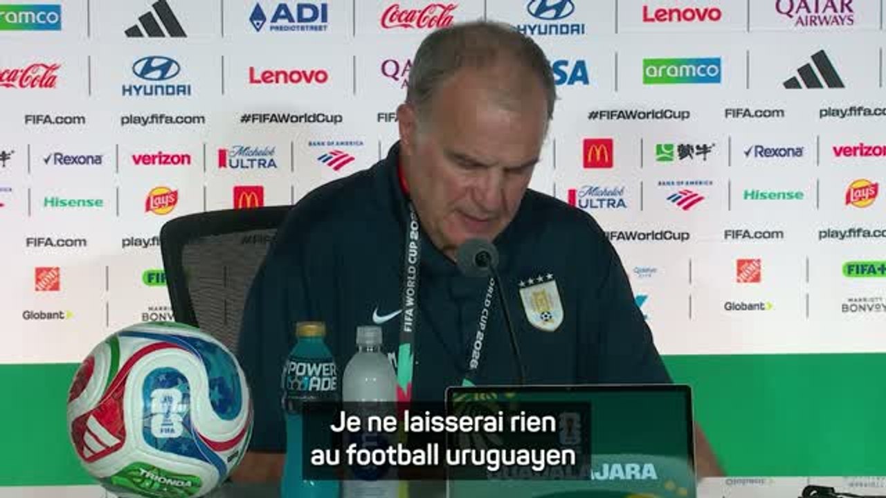 Uruguay - Bielsa : "Je ne laisserai rien au football uruguayen"