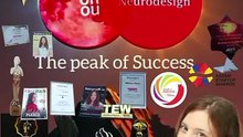 The Mihaela Pleșca' Neurodesign Sun & Onou Moon With Her Awards as a Juror & Winner in the Business Environment