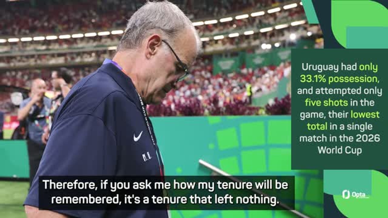 Bielsa leaves 'nothing' to Uruguay as reign ends