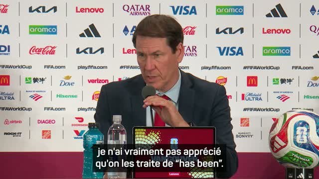 Belgique - Garcia : Je n'ai vraiment pas apprécié qu'on traite mes cadres de “has been” !