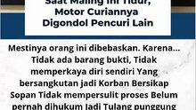 kasihan maling nya kalau gini jadi korban  #news