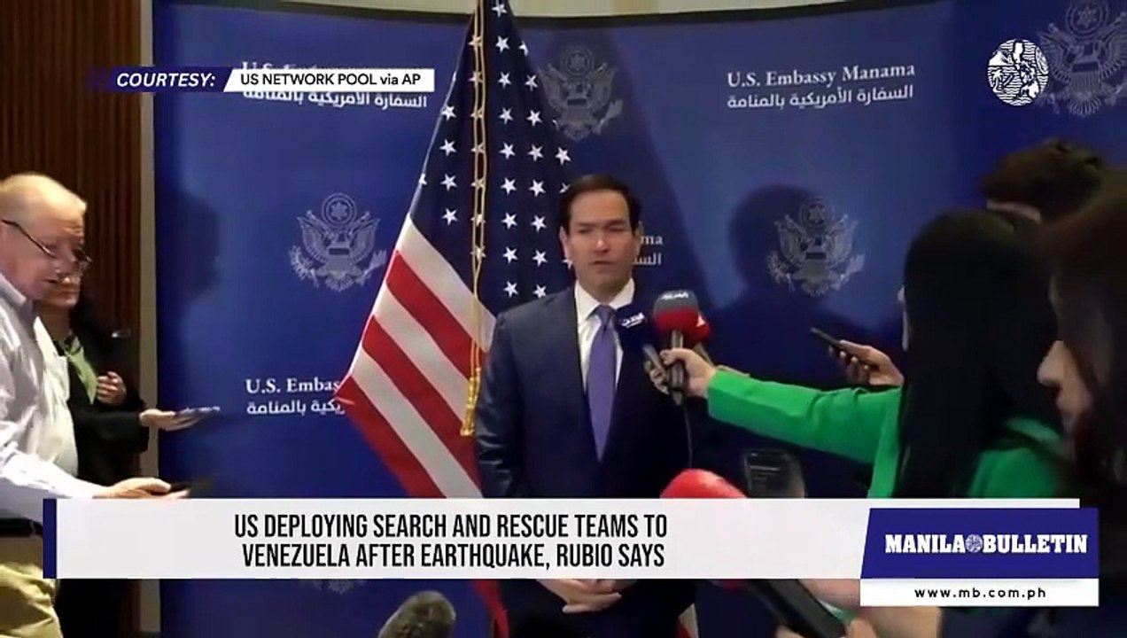 US-Einsatz von Such- und Rettungsteams nach dem Erdbeben in Venezuela, sagt Rubio | Ganzer Film Deutsch
