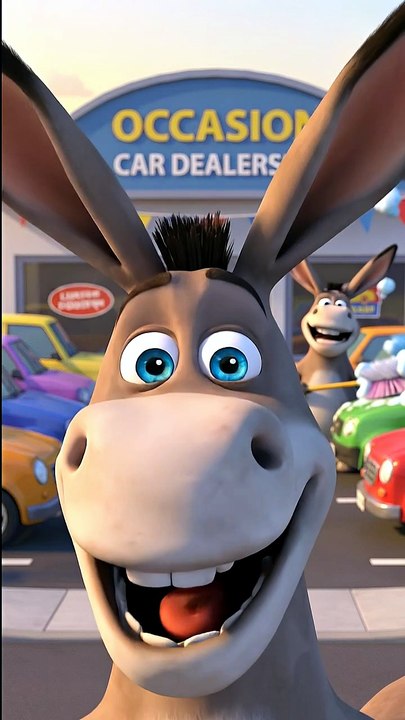 Talking Donald Donkey strikes again! 😂 #donalddonkey