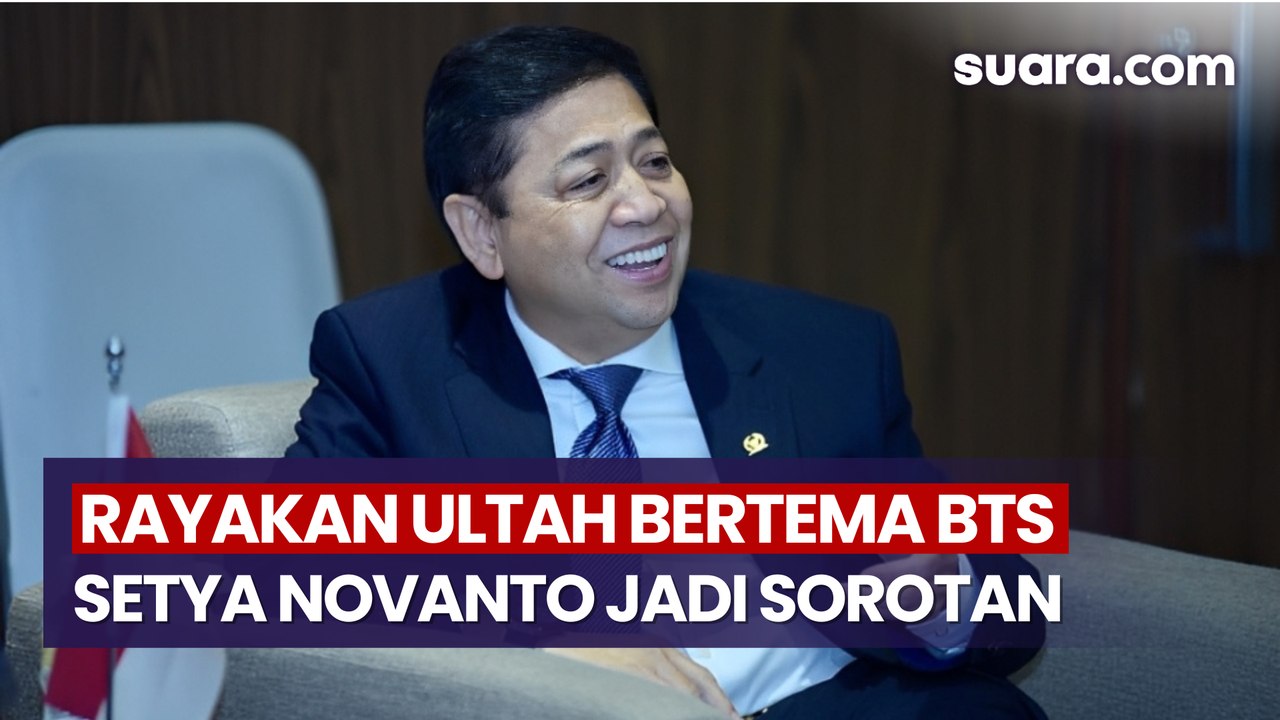 Setya Novanto Rayakan Ulang Tahun Sang Istri Bertema BTS usai Bebas