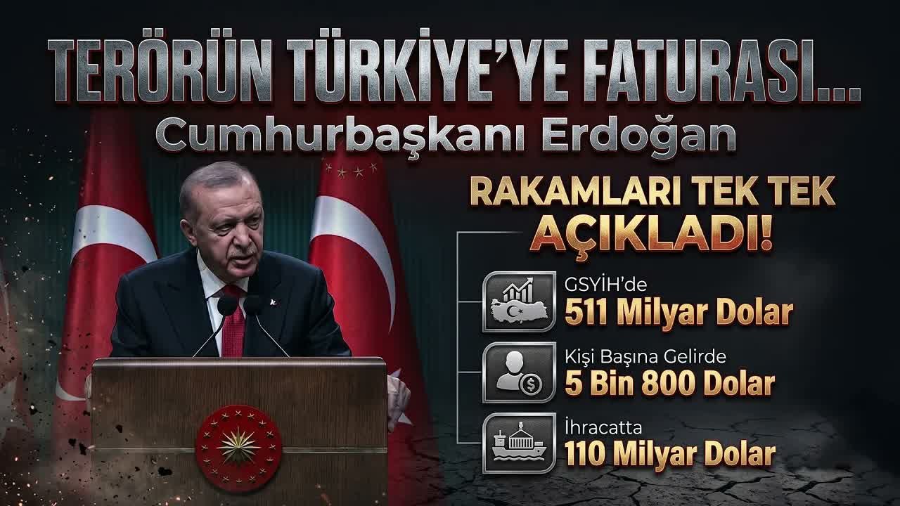 Cumhurbaşkanı Erdoğan: Terör Engeli Kalkınca Türkiye Ekonomisi Yeni Bir Hikâye Yazacak