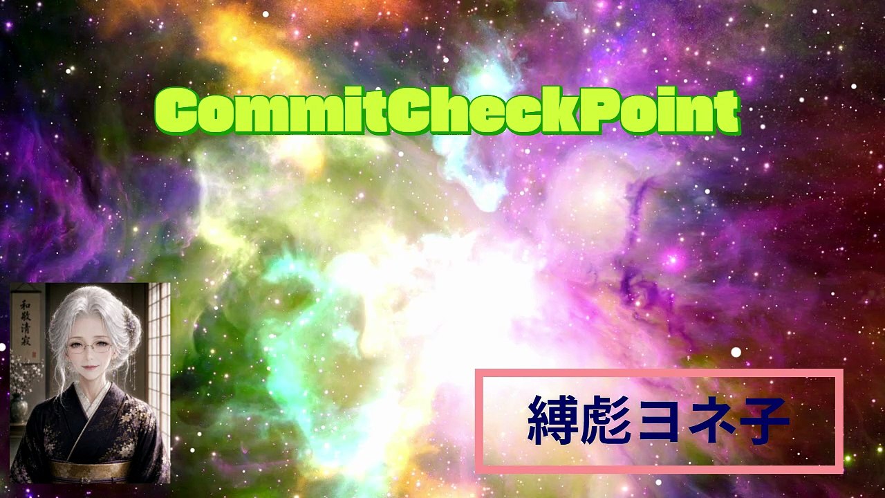 CommitCheckPoint