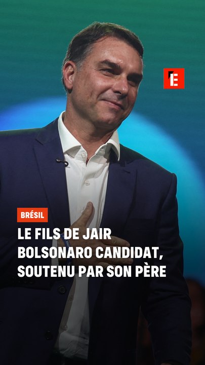 Le fils de Jair Bolsonaro candidat, soutenu par son père