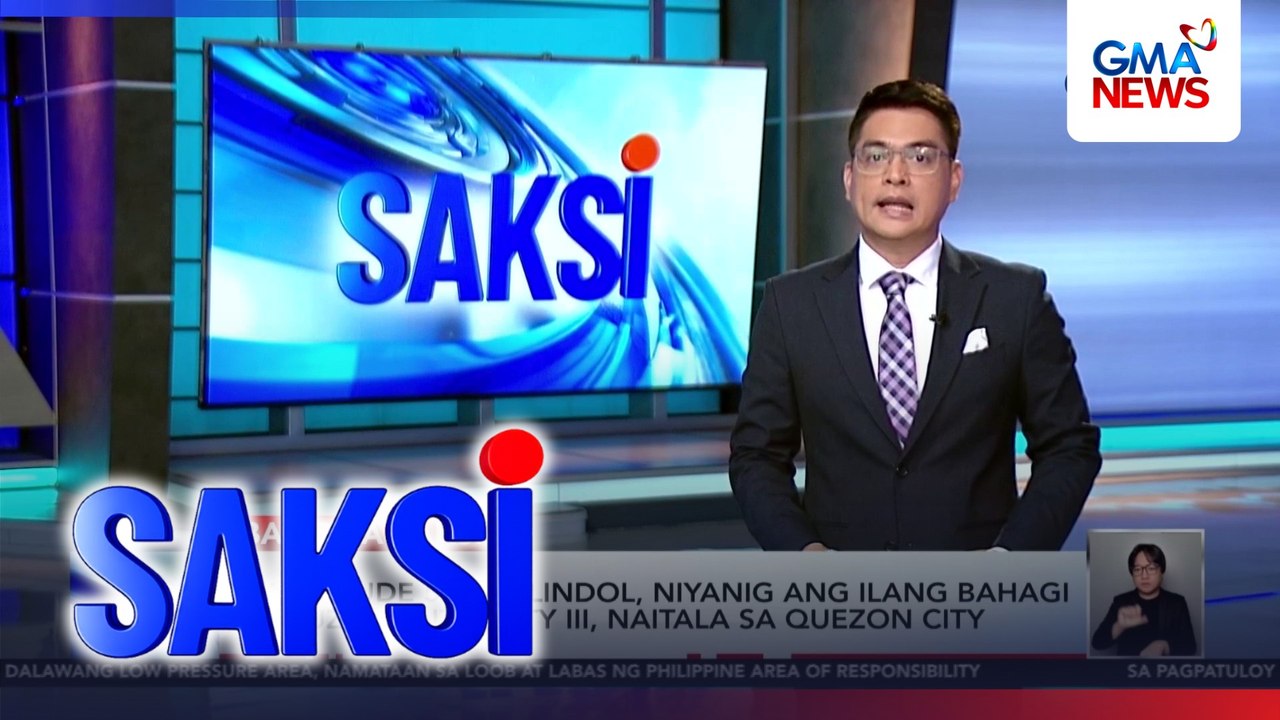 Magnitude 5.6 na lindol, niyanig ang ilang bahagi ng Luzon; Intensity III, naitala sa Quezon City | Saksi
