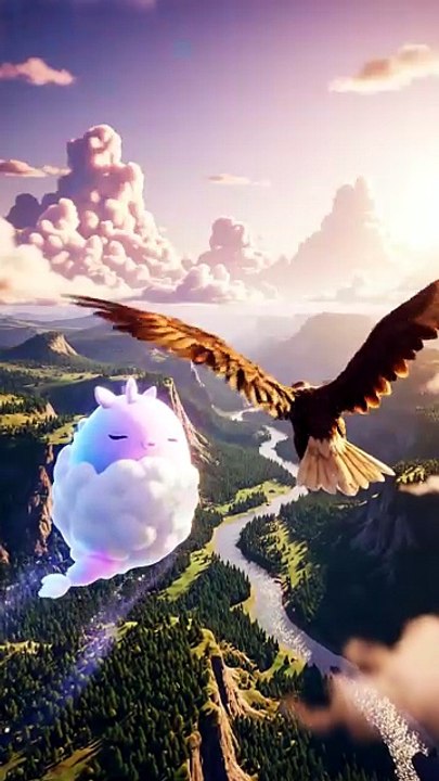 "Marshmallow, o Dragão das Nuvens"
