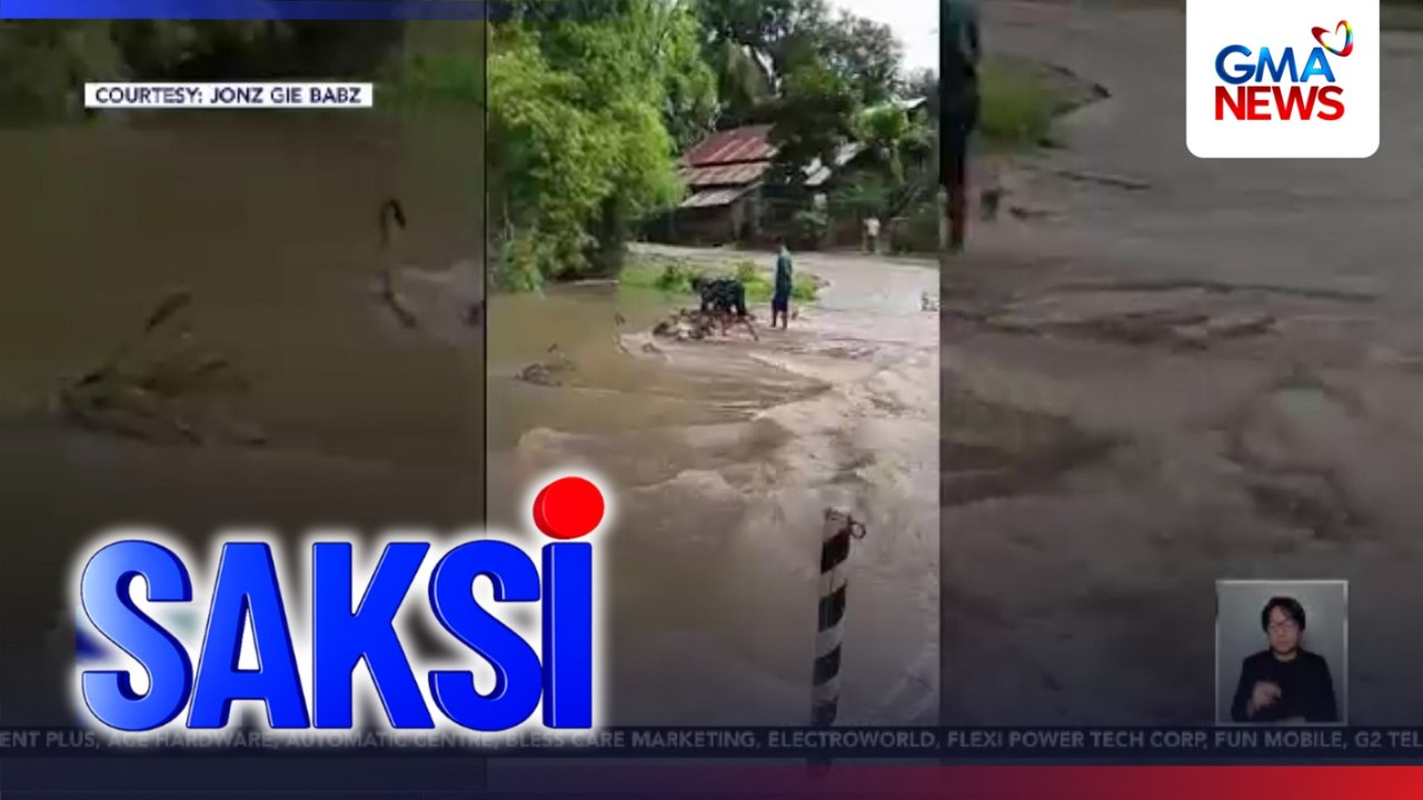 Ilang lugar sa Negros Oriental, inulan at binaha | Saksi