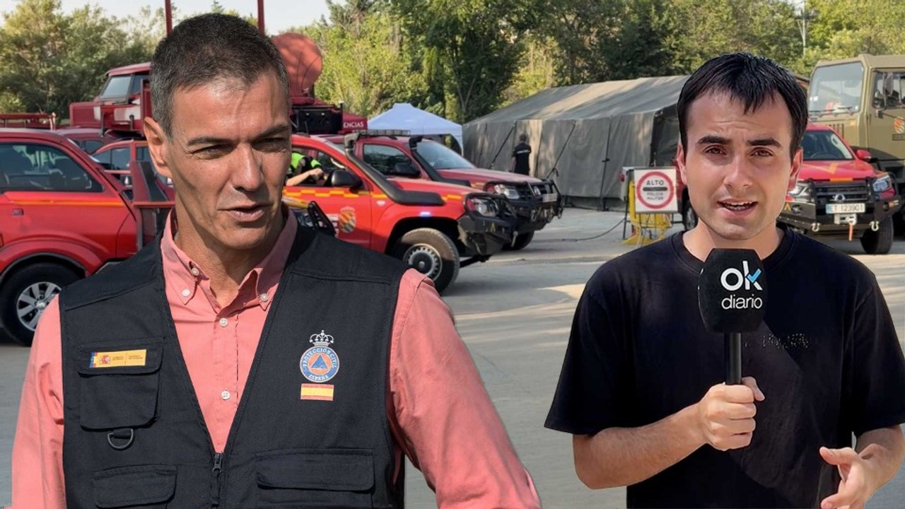 Navalcarnero recibe a Sánchez: "¡Pedrito, sinvergüenza, corrupto, caradura, visita a los afectados!"