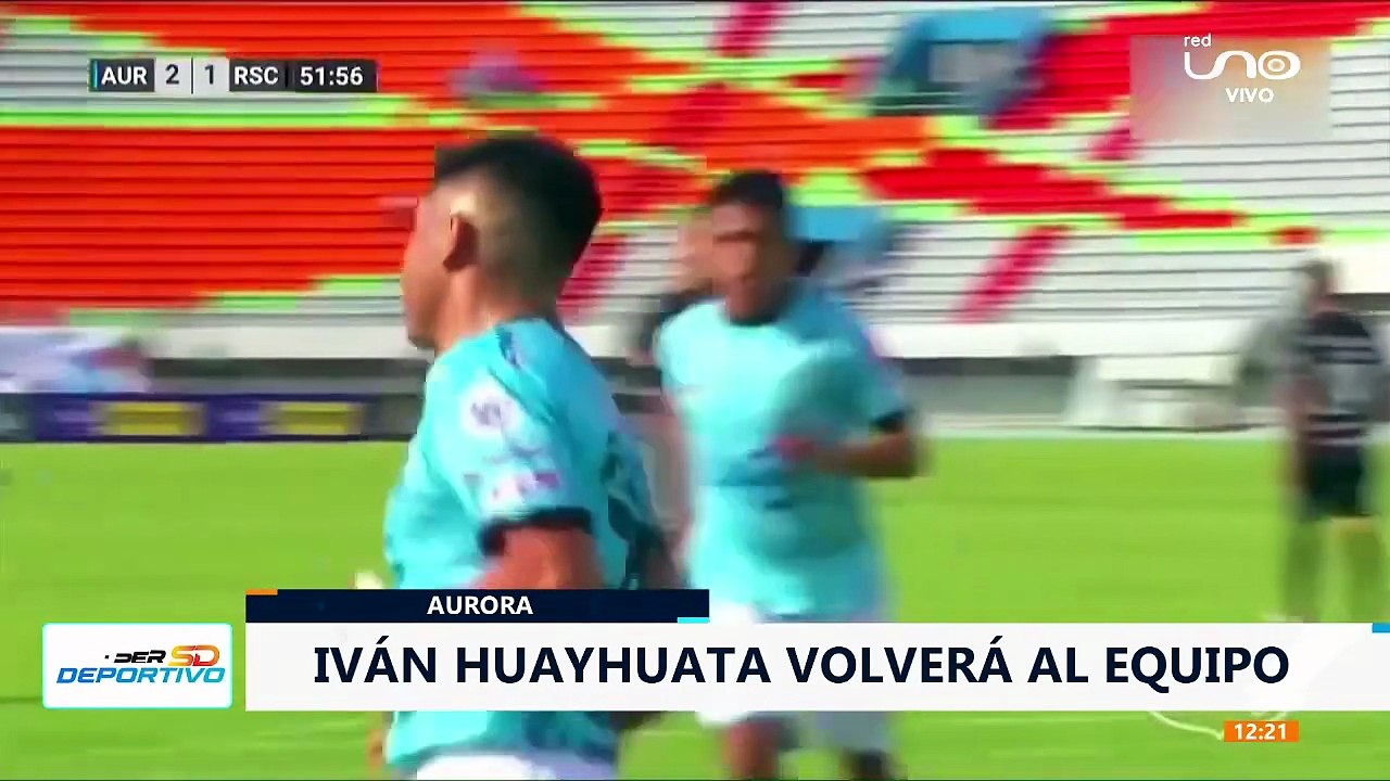 IVÁN HUAYHUATA VOLVERÁ AL EQUIPO