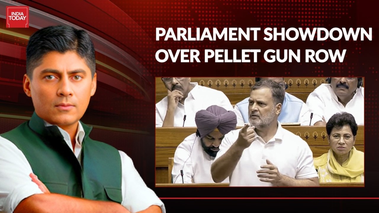 Govt vs Rahul Gandhi over 'pellet gun' use. What's the truth? Panelists debate