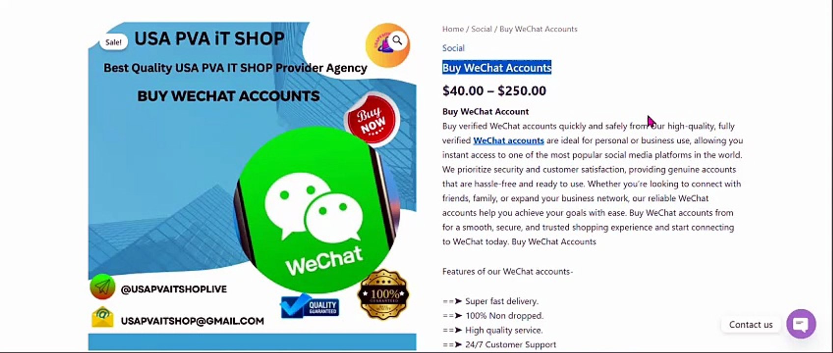 Buy WeChat Account - Verified, Aged, Bank-Linked