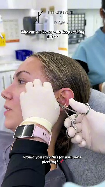 Double the Piercing, Double the Style ⚡ Tragus...