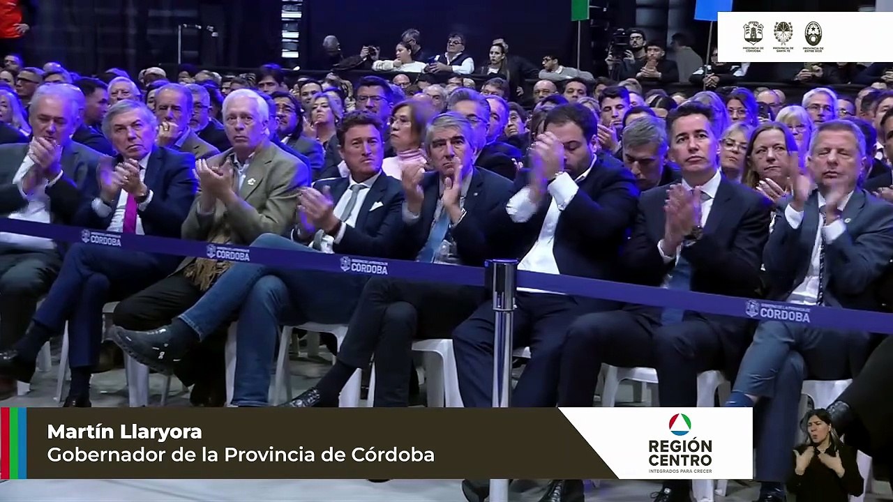 Llaryora: “Todos los años nos cercena posibilidades de crecimiento, de mejorar la calidad de vida de nuestros vecinos”