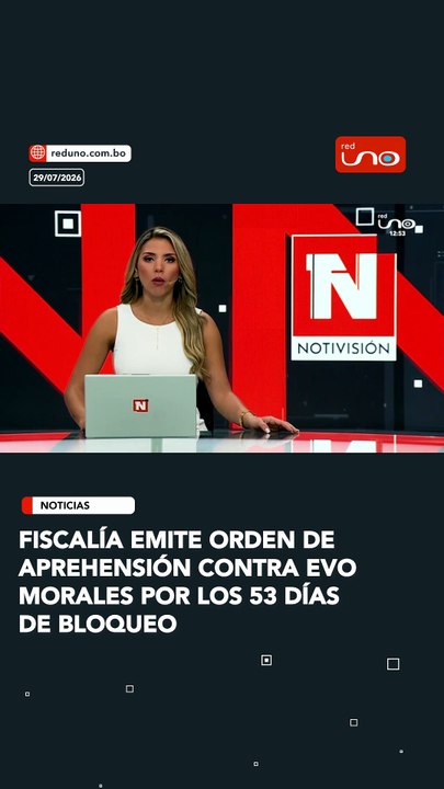 Fiscalía emite orden de aprehensión contra Evo...