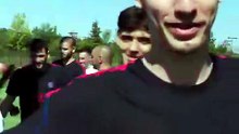 Treino Paris Saint-Germain