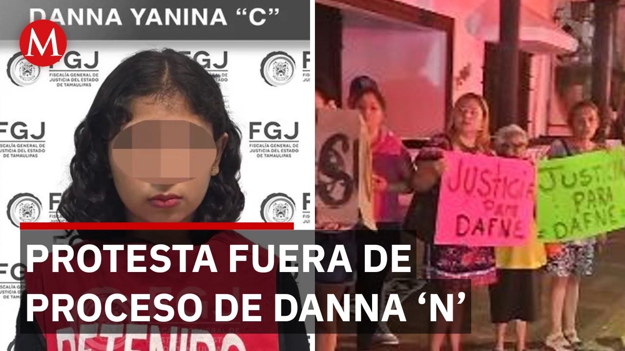 Protestas y tensión durante vinculación a proceso de Danna Yanina 'N' en caso Dafne