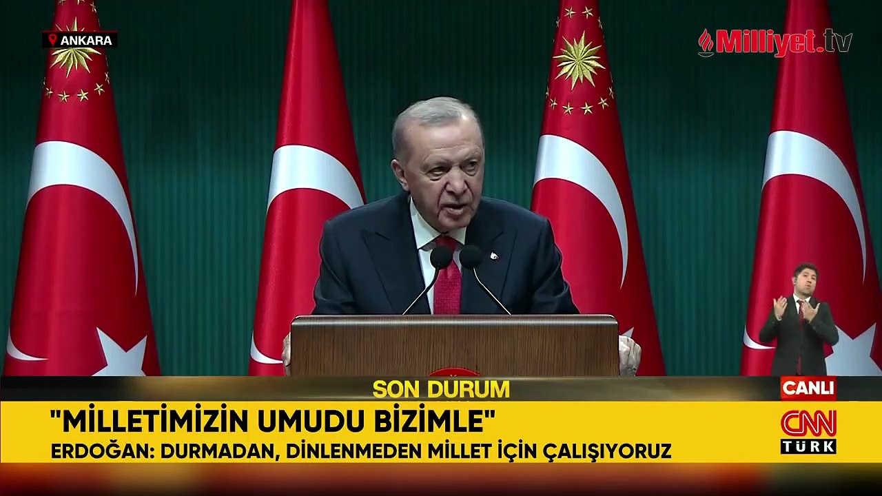 Cumhurbaşkanı Erdoğan: Önümüzdeki günlerde yasal düzenlemeyi TBMM'ye sunacağız