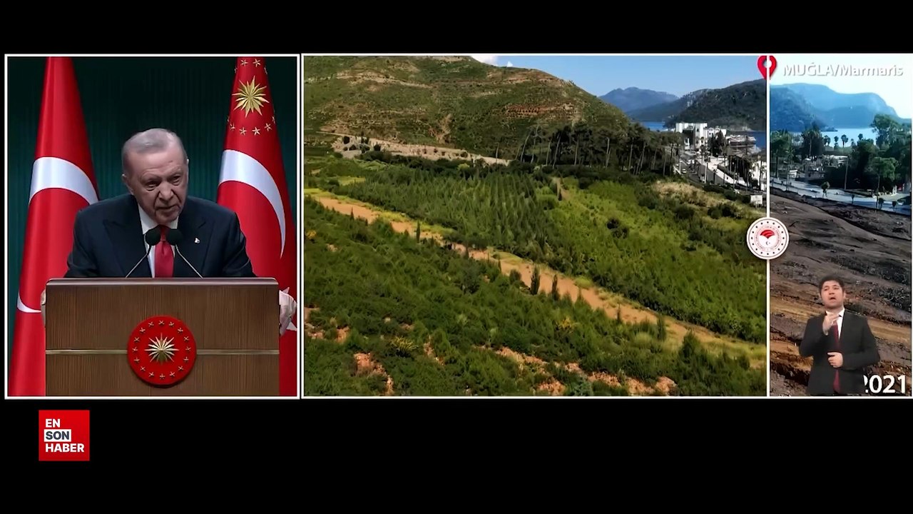 Cumhurbaşkanı Erdoğan: Yanan alanlara temel değil tohum atıldı