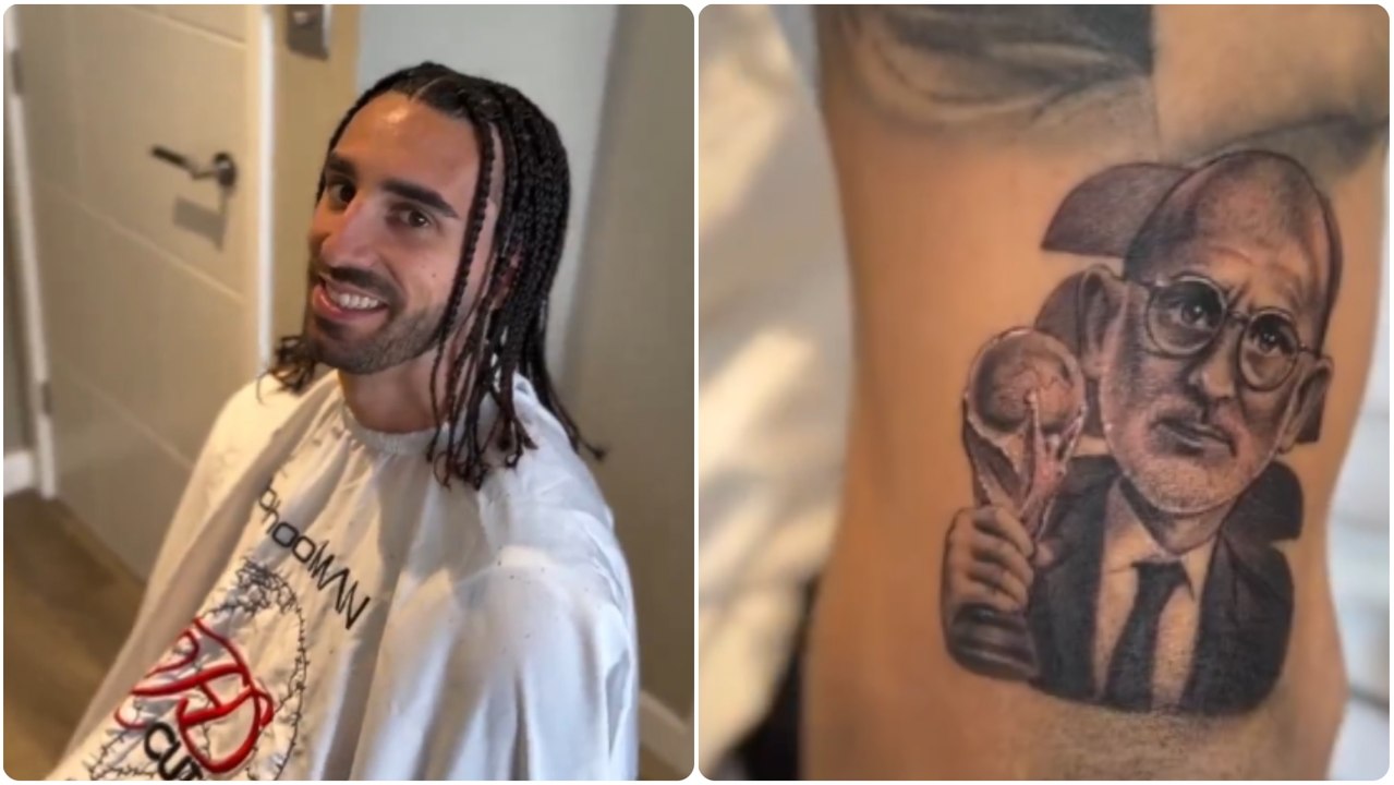 El nuevo corte viral de Cucurella: se pone trenzas y presume de su nuevo tatuaje 