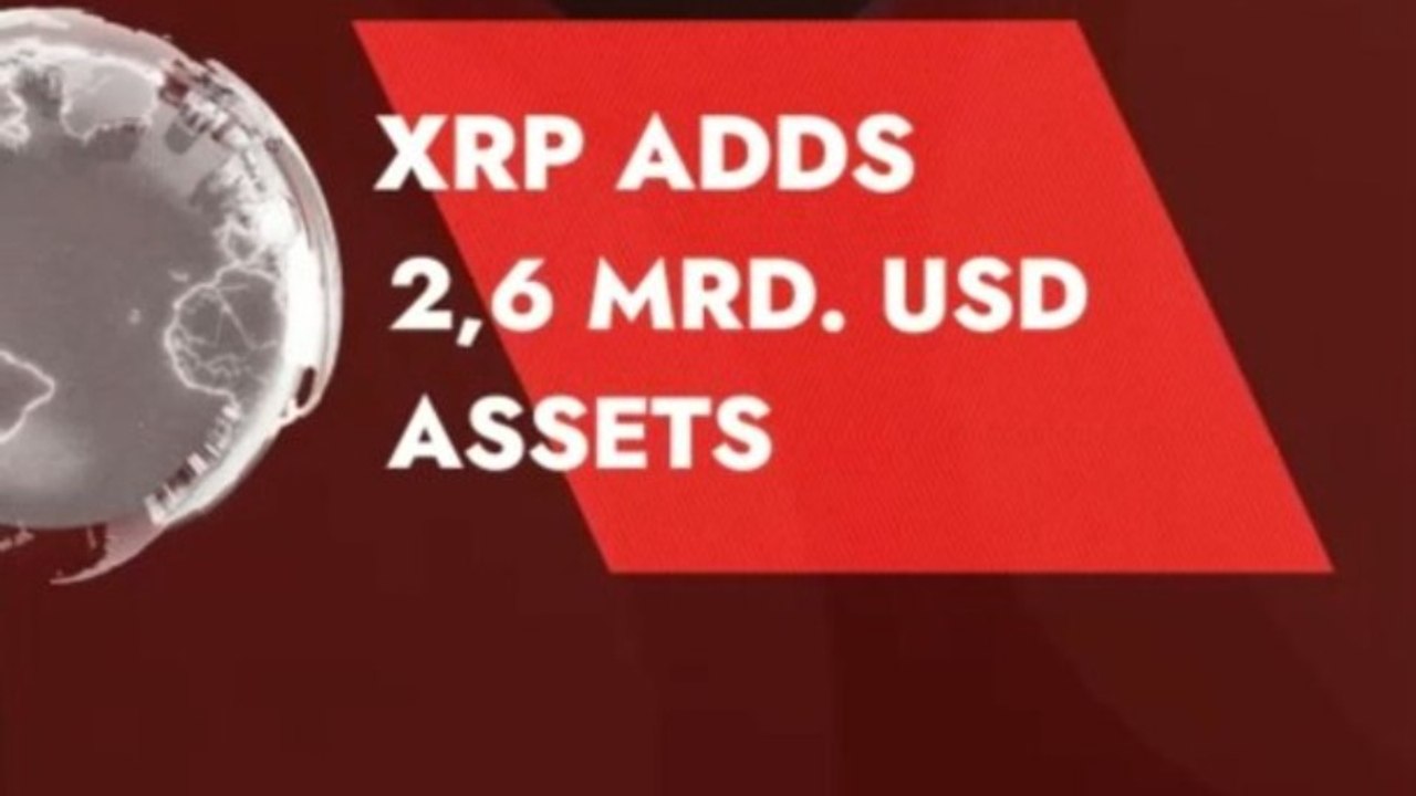 2,6 Mrd. tokenisiert auf XRP