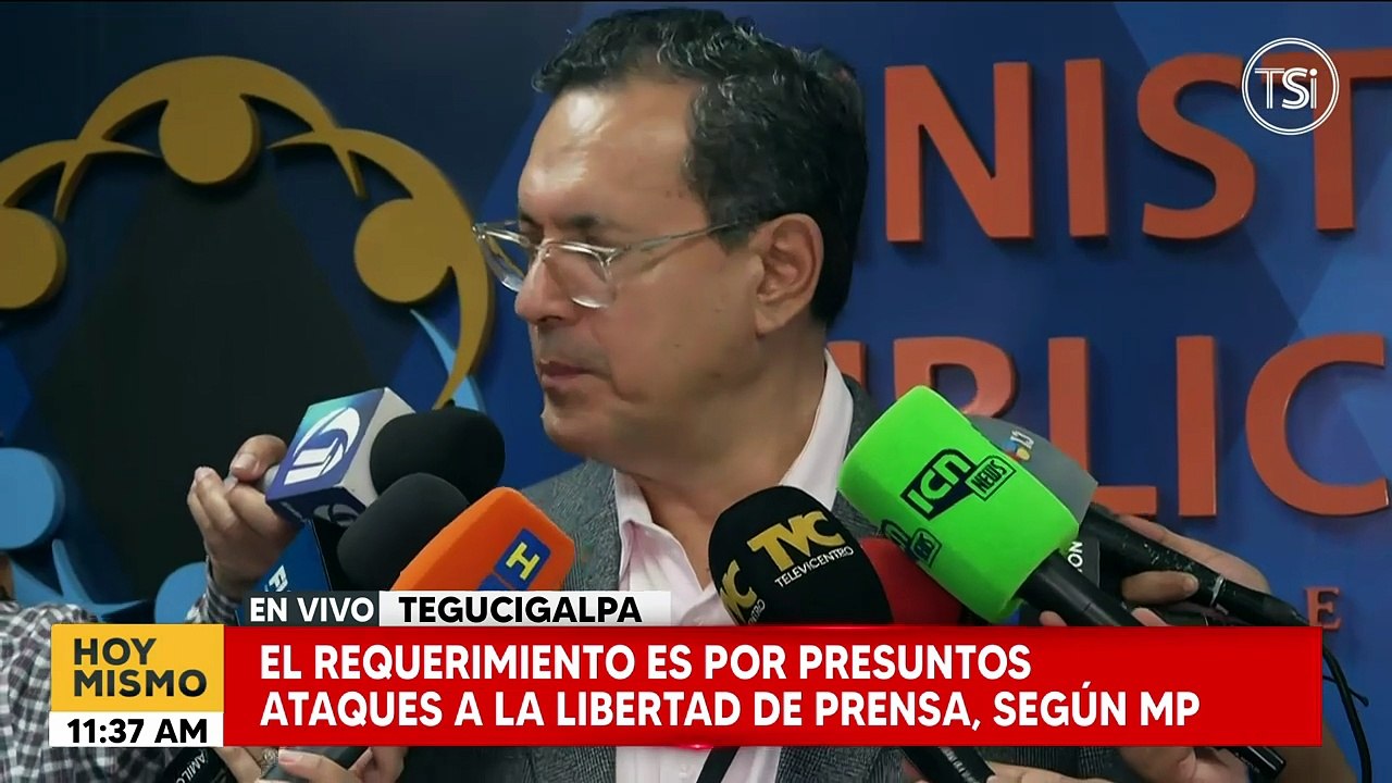 Requerimiento es por presuntos ataques a la libertad de prensa