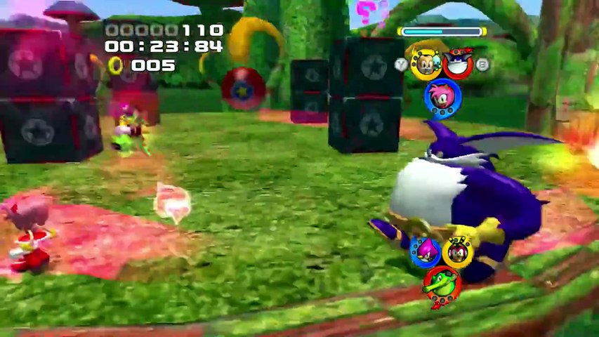 Team Rose Versus Team Chaotix