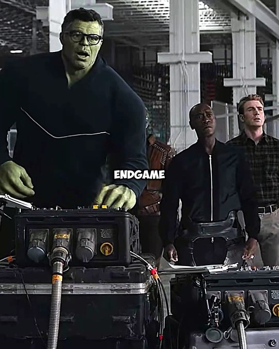 Did you notice that in Avengers Endgame?