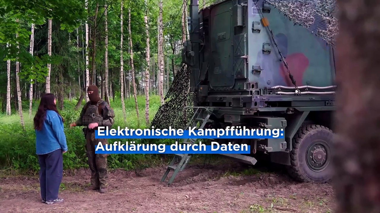 Bundeswehr: Unsichtbare 'Elektronische Kampfführung' an der Grenze zu Belarus