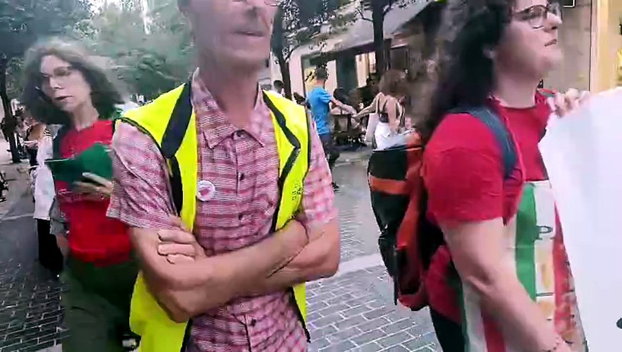 Manifestción Cenas solidarias
