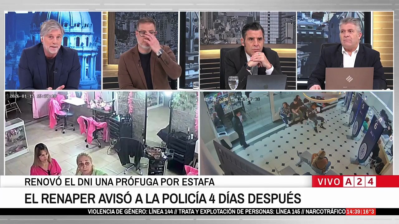 Tenía peido de captura, fue a sacar el documento y no la reconocieron