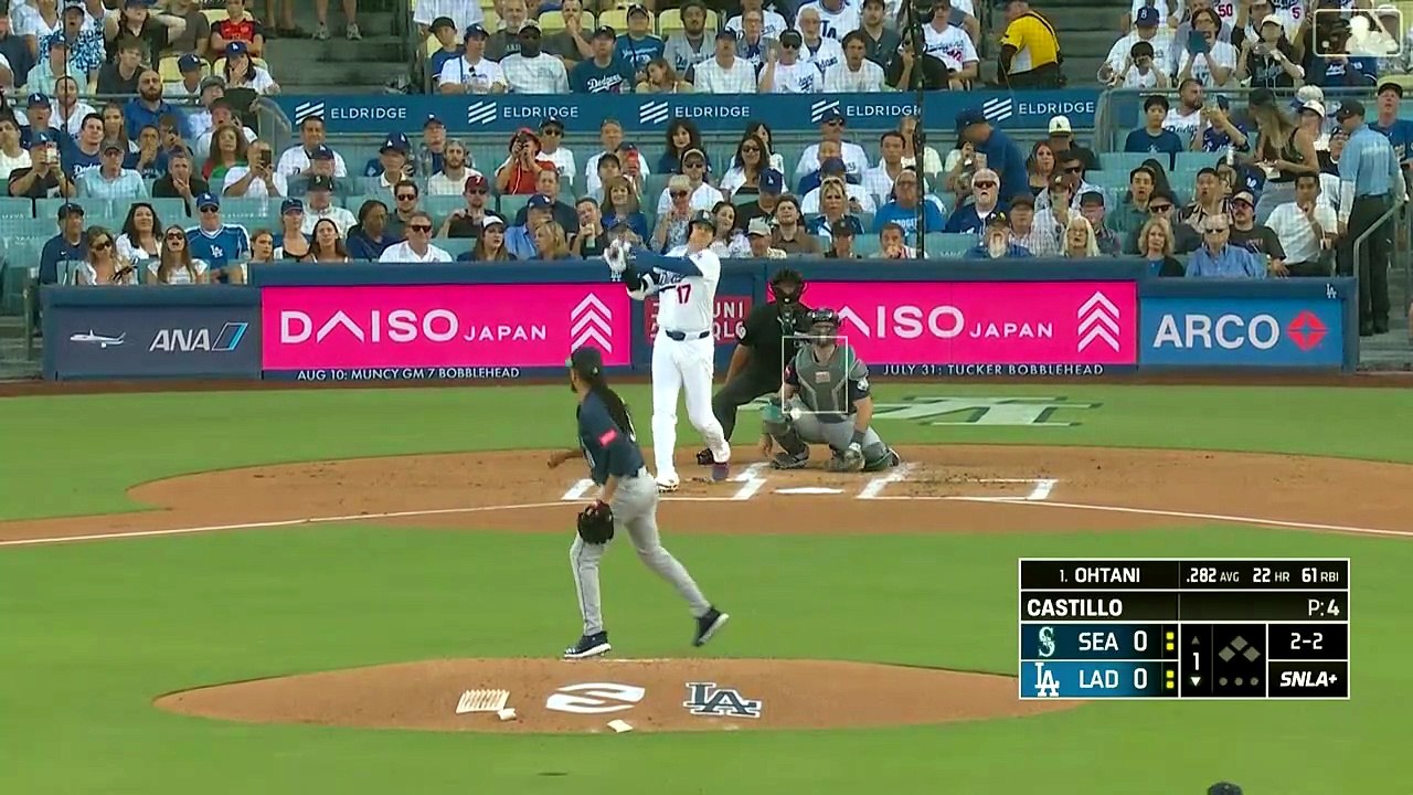 Shohei Ohtani no perdonó a Luis Castillo