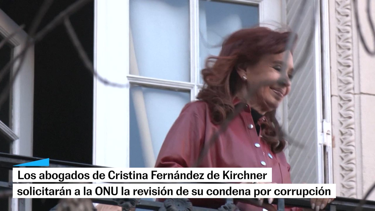Cristina Kirchner lleva su condena al Comité de Derechos Humanos de la ONU