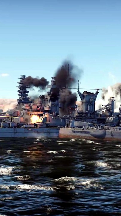 F-15 Eagle Flies Straight Into a Battleship’s AA Wall!