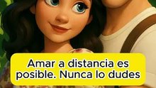 Amar a distancia SI es posible nunca lo dudes.