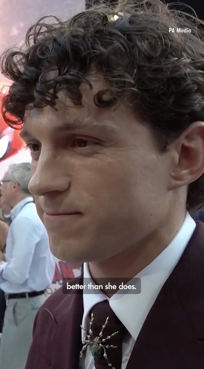 Tom Holland Says 'No One Calms Me Down Better T...
