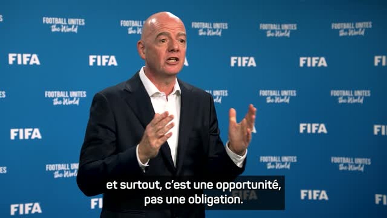 FIFA - Infantino sort du silence et aborde le projet d'investisseurs privés