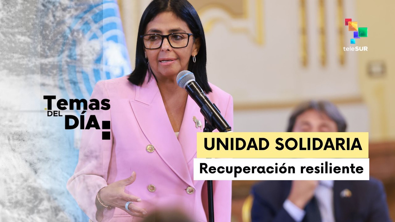Pdta. (E) Rodríguez valora cooperación ONU en salvamento tras sismos